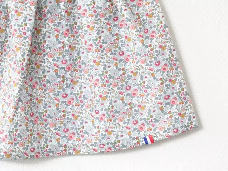 7ème étoile outlet 12m Jupe non doublée Liberty Betsy Ann porcelaine