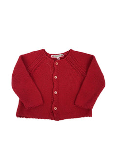 BONPOINT gilet en coton fille 12 mois