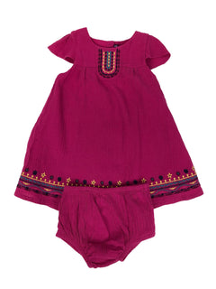 SERGENT MAJOR Robe avec bloomer fille 18 mois