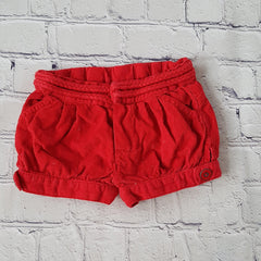 ZARA Short velours fille 3-6 mois