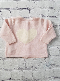 M&S pull cachemire fille 0-1m defaut