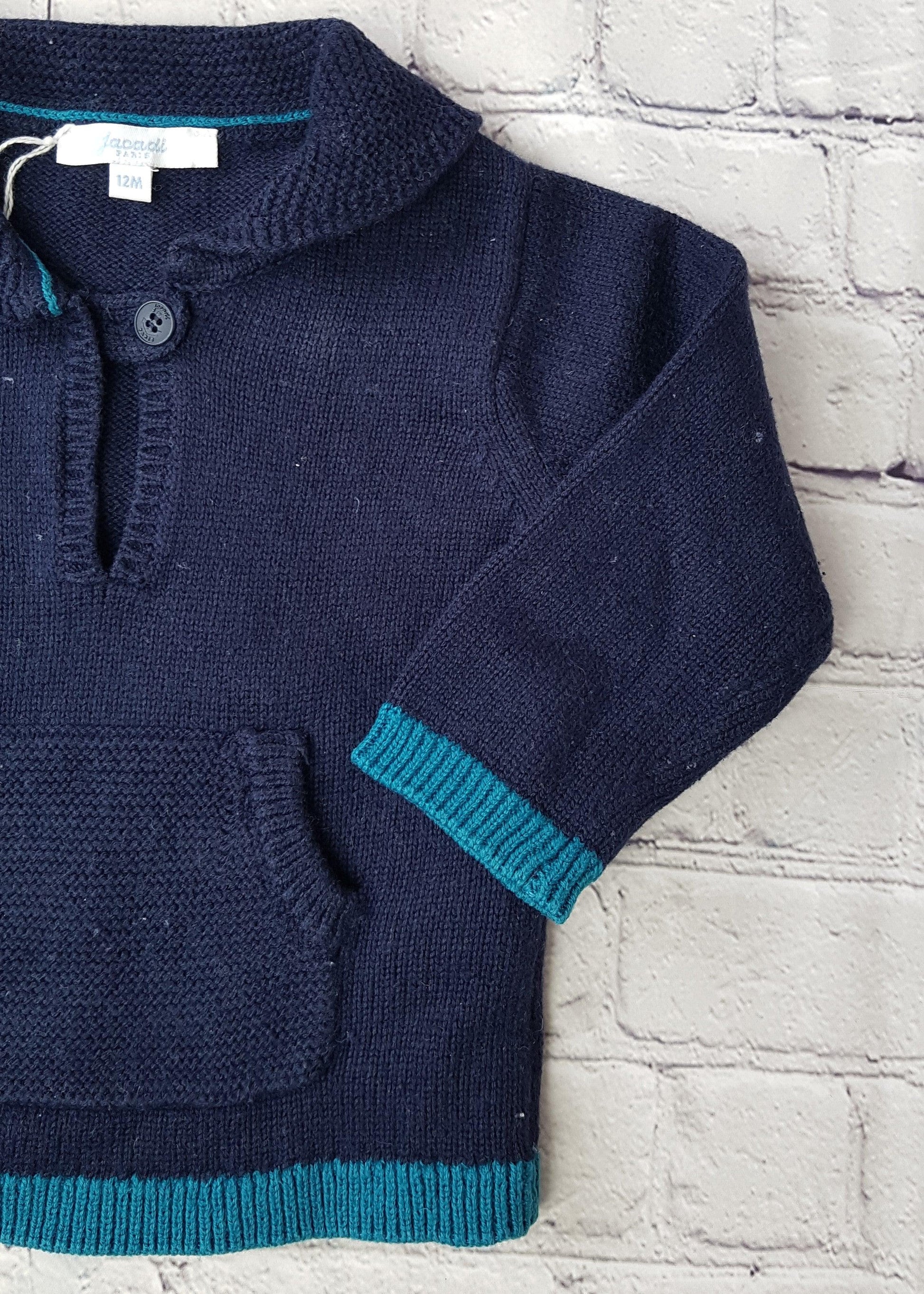 JACADI sweater boy 12m (4350220632112)