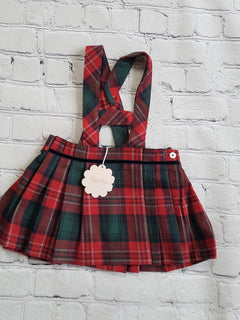 PATACHOU oulet girl dress in tartan 6m