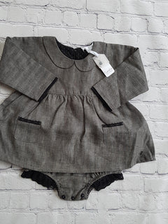 TOCOTO VINTAGE outlet  Robe avec bloomer 3 à 18 mois