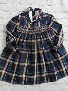 AMAIA outlet tartan dress  girl 12m