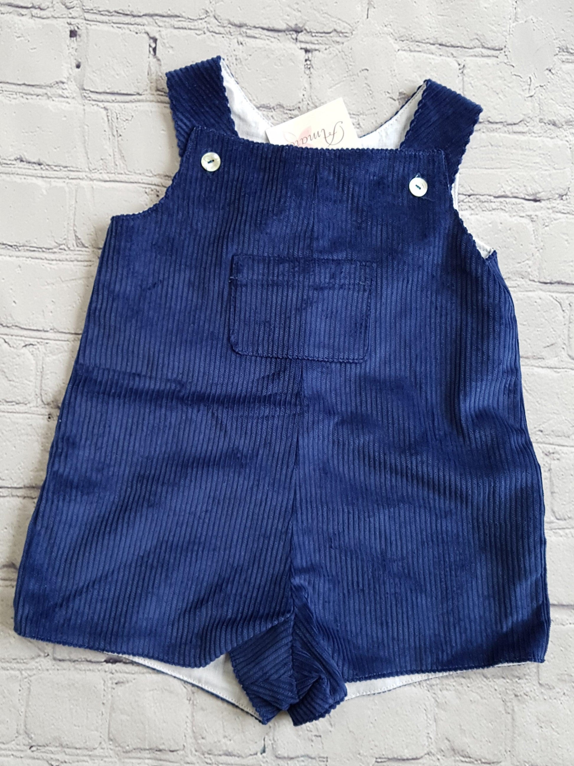 AMAIA outlet baby boy dungaree royal blue - FAMILY AFFAIRE (4353916305456)