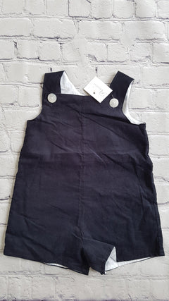 AMAIA outlet navy dungaree baby girl boy 6m, 12m, 2yo