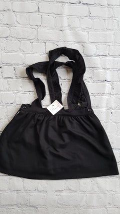 AMAIA outlet black pinafore dress girl 4yo and 5yo