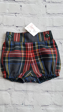 AMAIA outlet boy girl tartan bloomer 6m