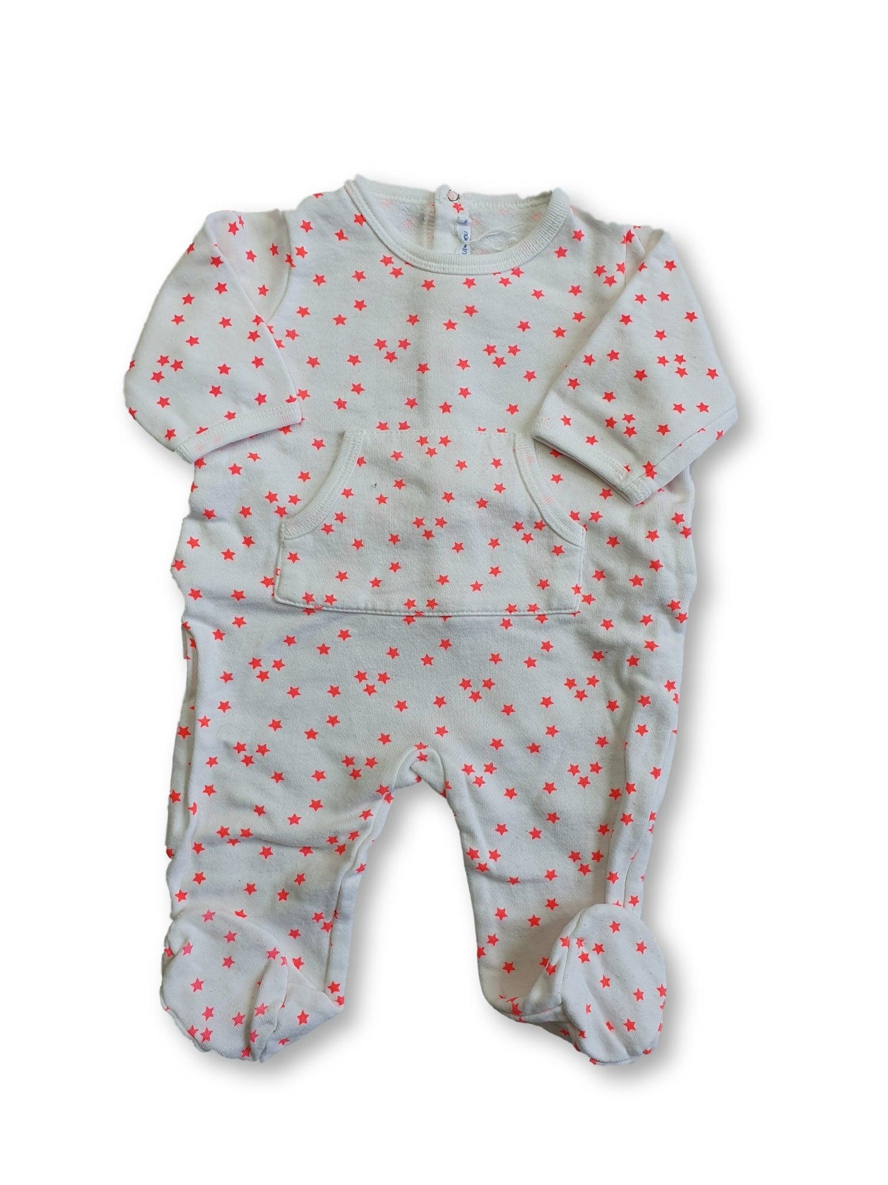 pyjama boutchou etoiles fluo pas cher occasion bebe family affaire (4400576528432)