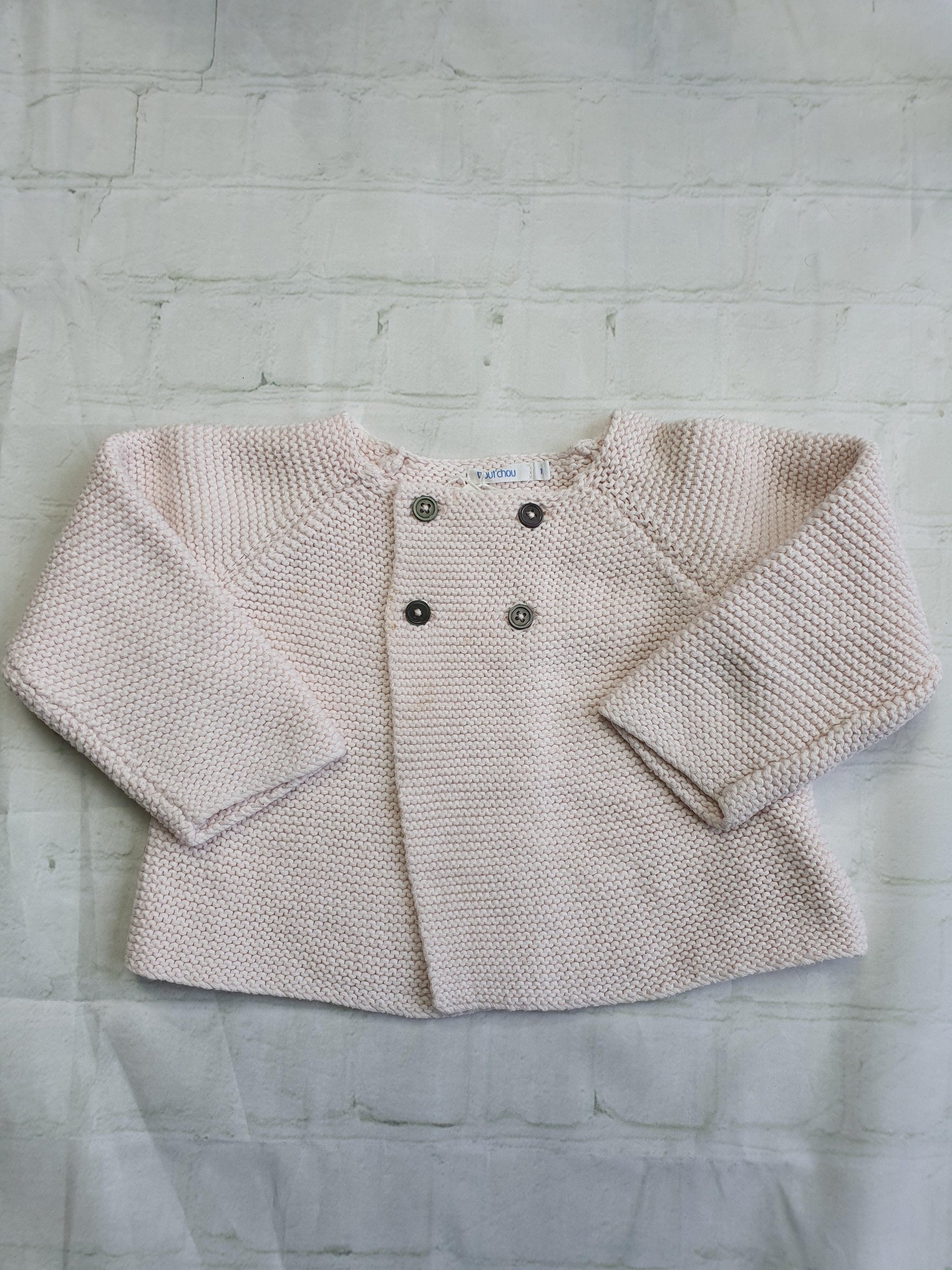 BOUTCHOU girl cardigan 12m (4400615325744)