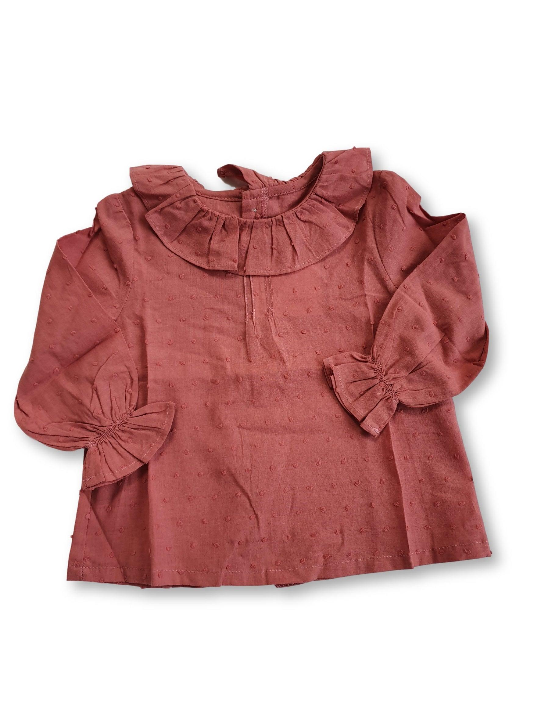 AMAIA outlet baby girl blouse 6m 12m 2yo - FAMILY AFFAIRE (4419184394288)