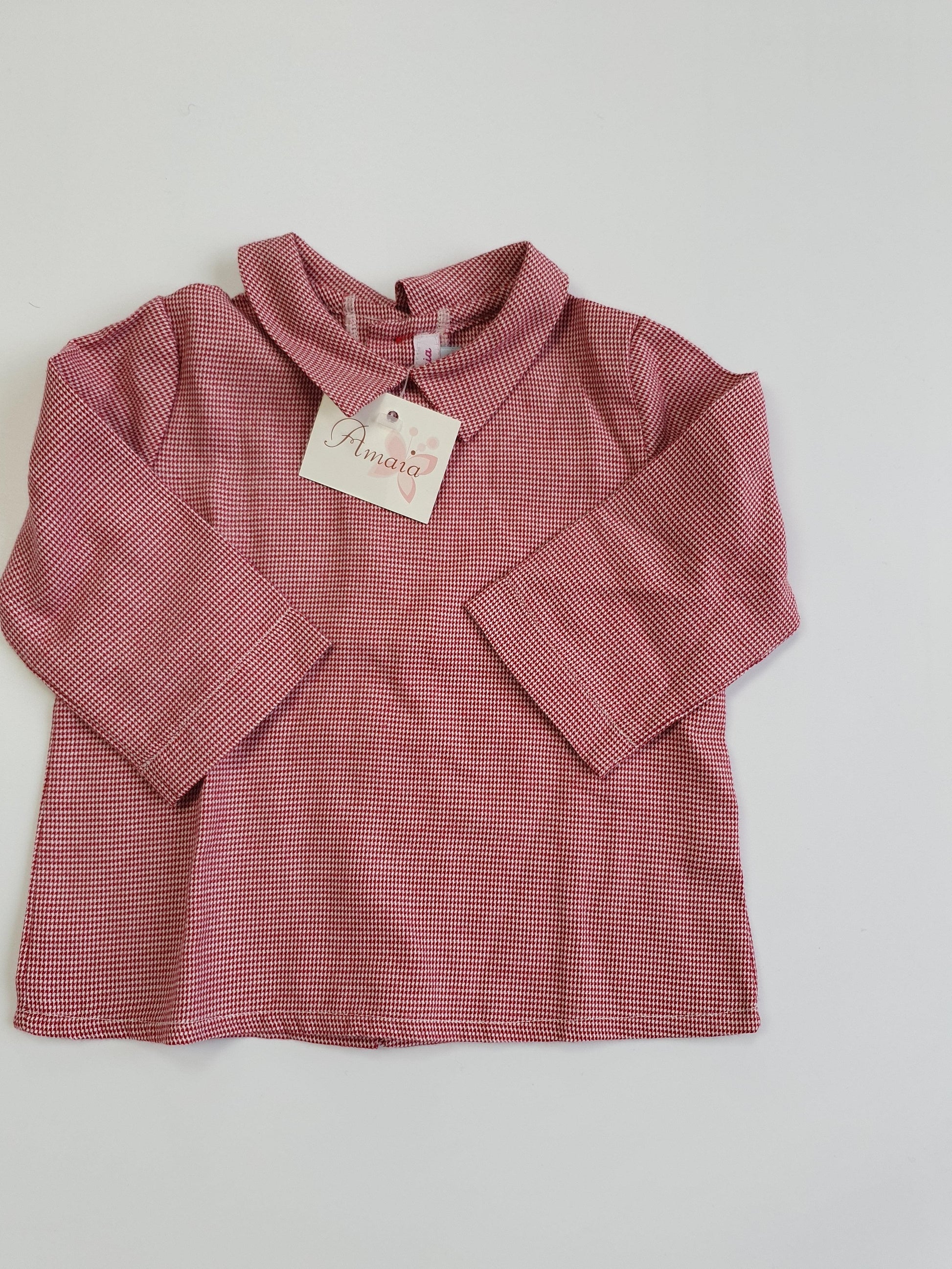 AMAIA outlet baby shirt 6m 12m - FAMILY AFFAIRE (4419968139312)