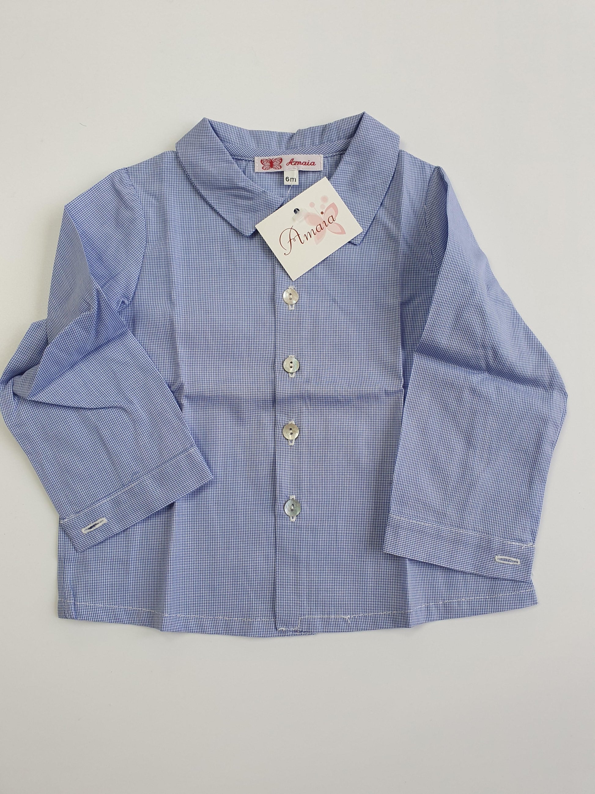 AMAIA outlet baby and boy shirt 6m 12m 2yo 6yo 8yo - FAMILY AFFAIRE (4419987832880)