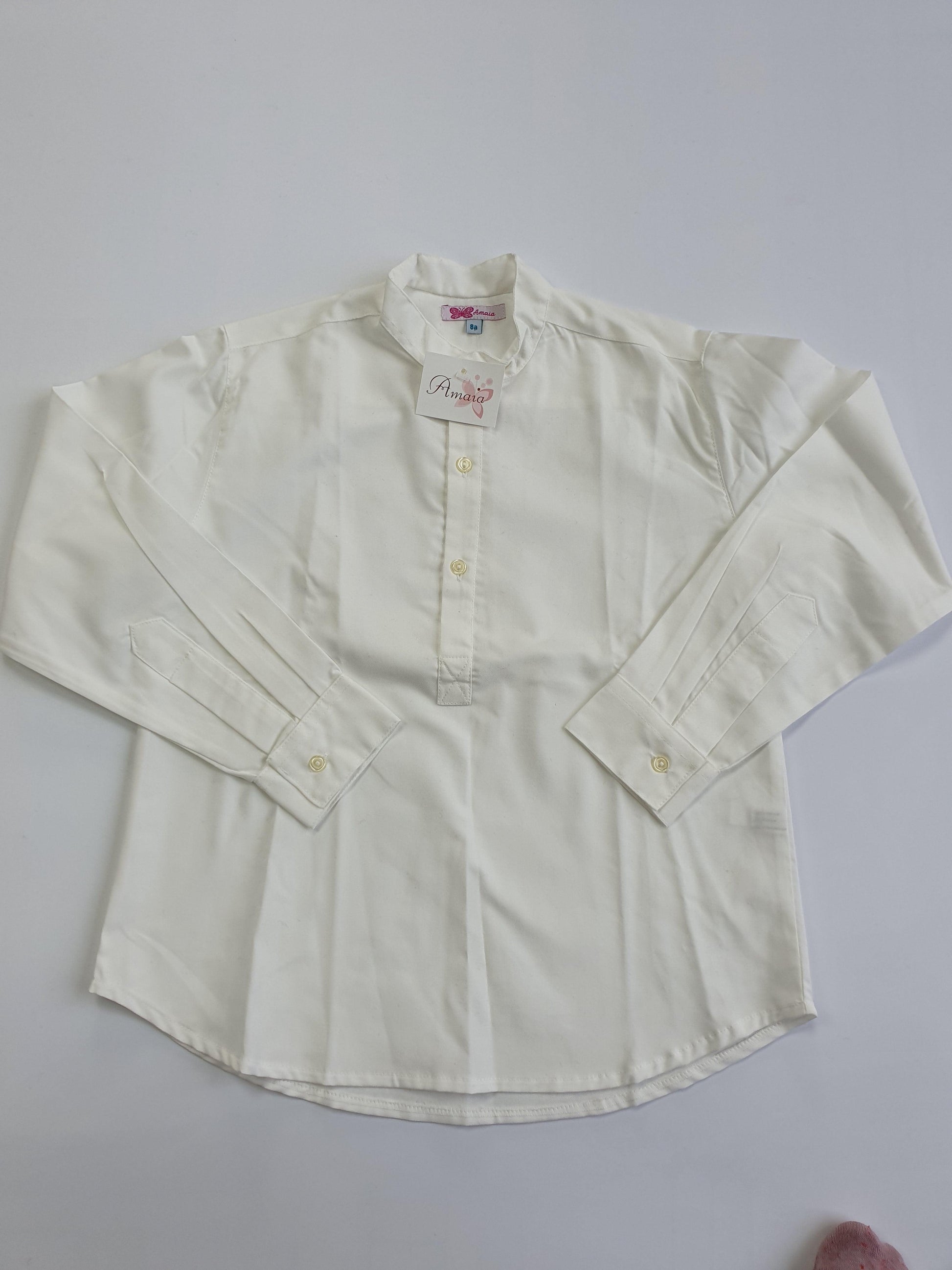 AMAIA outlet boy shirt 8yo - FAMILY AFFAIRE (4420025122864)