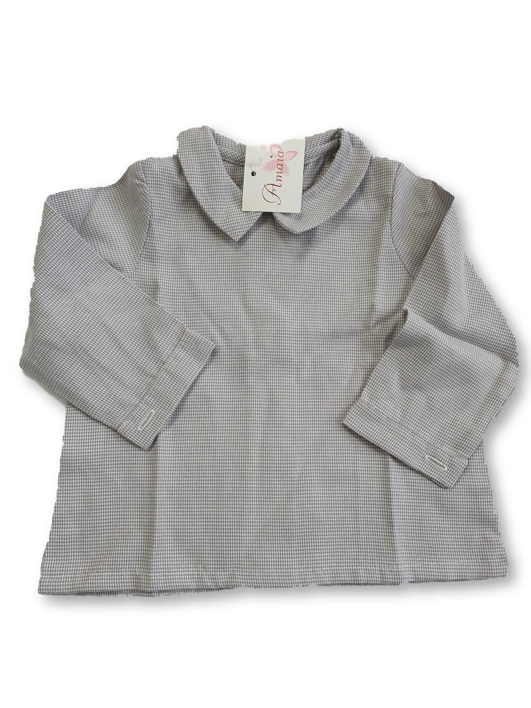 AMAIA outlet baby shirt 6m 12m - FAMILY AFFAIRE (4420029644848)