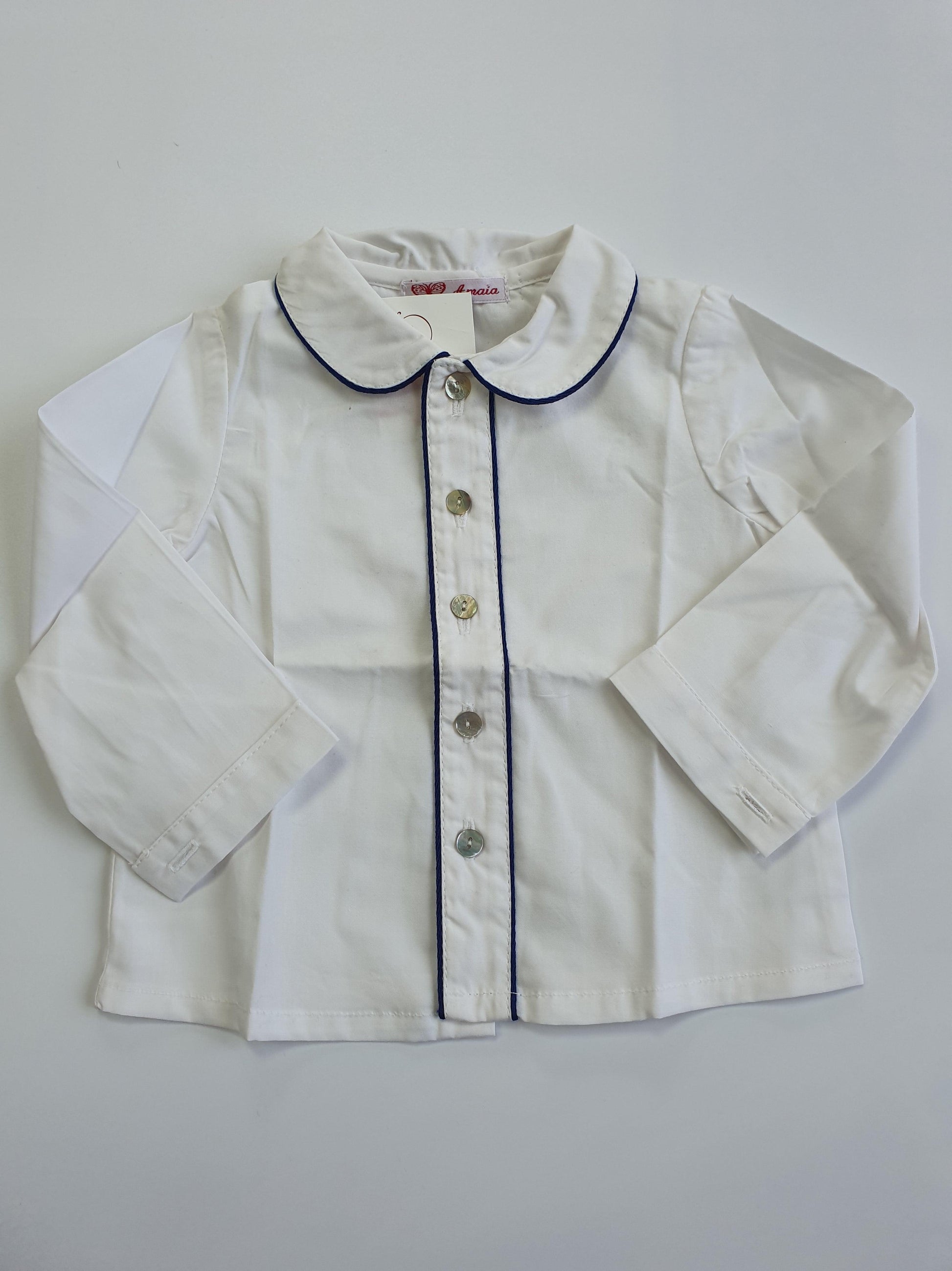 AMAIA outlet baby shirt 6m 12m - FAMILY AFFAIRE (4420034953264)