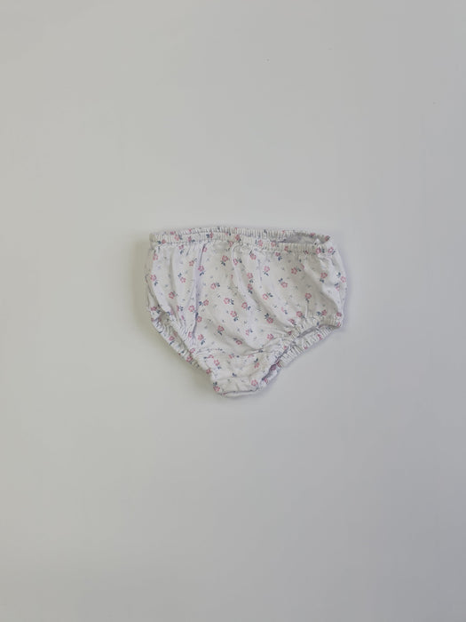 LITTLE WHITE COMPANY  girl bloomer 6-9m (4427474731056)