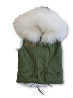 MINI POPSKI Manteau sans manches fille 5-6 ans