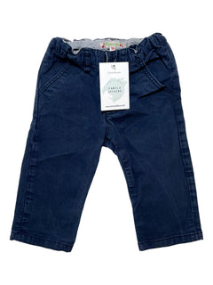 BONPOINT 12 mois pantalon bleu marine