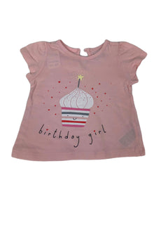 GAP tee shirt fille 12/18m