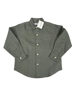 AMAIA outlet chemise verte 3,6,8 ans