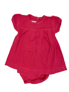 PETIT BATEAU lot 2 bodys robe fille 6 mois