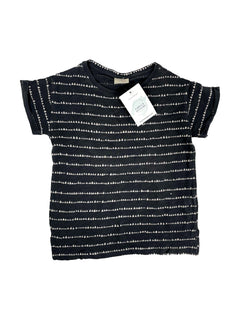 ZARA 3/4 ans tee shirt gris à motifs