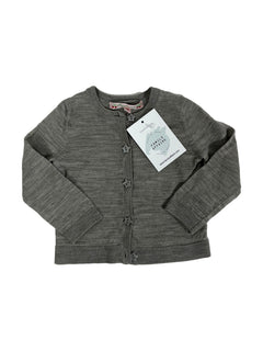 BONPOINT 12 mois Gilet laine gris étoiles