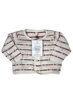 PETIT BATEAU 3 mois gilet fin en coton garçon fille