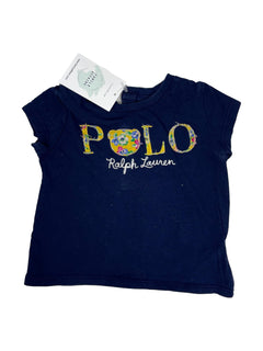 RALPH LAUREN 9 mois tee shirt bleu garçon