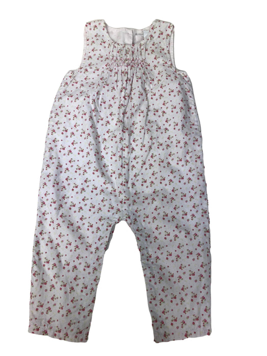 THE LITTLE WHITE COMPANY combinaison fleurs 12-18m (6995855507504)