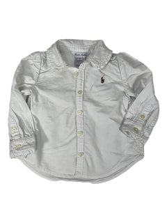 RALPH LAUREN 18 mois chemisier blanc