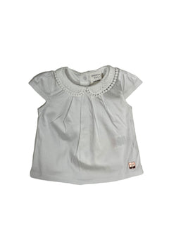 CARREMENT BEAU Blouse avec col fille 6 mois