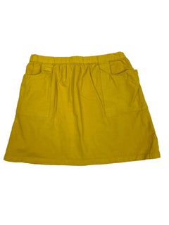 BONTON girl yellow skirt 8yo